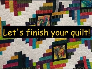 How to finish it up! Machine Quilting, Hand Quilting, Long Arm Quilting, and more!!