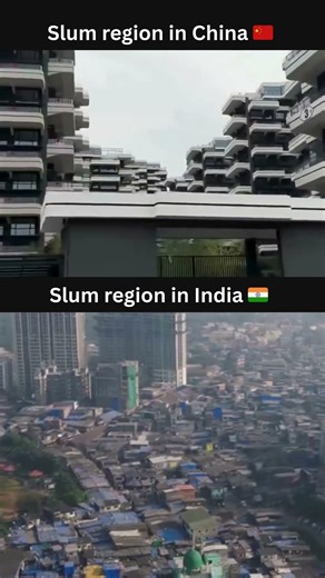 India vs China: Slum Reality Exposed! #shorts #trending #viral #viralvideo #india #china