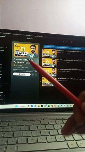 Power BI Course in Hindi by TechLoons | Power BI Tutorial Course for Beginners #shorts #powerbi