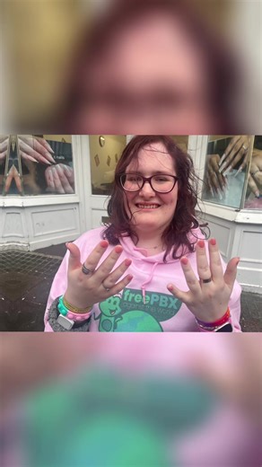 I love the sparkly pink colour! I’ve only ever painted my own nails and I never realised how much stronger and smoother salon nails are. C Nail Spa in Stirling were so lovely and due to my disabilities I find it really hard to hold my hands still, they often shake. The person doing my nails was incredibly patient and did an amazing job at keeping track of my hands and getting them all smooth. She also reassured me as she thought I was anxious but it was mostly sensory overload, but she held my h