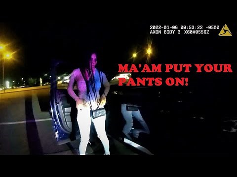 Florida woman "Private Dancer" Arrested for DUI *Throws up in police car* police body camera