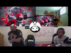 katakuri stabs himself + luffy and katakuri conqueror's haki clash reaction mashup - one piece