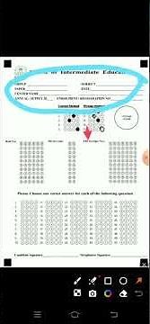 How to Fill OMR Sheets in Board Exams || OMR Sheet ya Bubble Sheet Fill Karne Ka Tariqa #omrsheet
