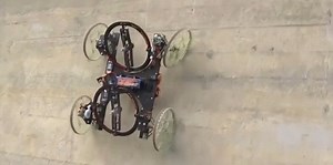 A gravity defying robot can climb walls like it's nothing