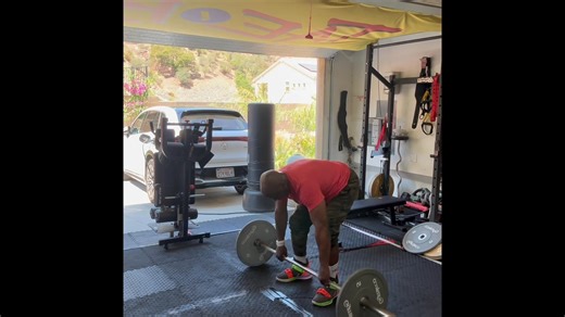 Billy and Justin training hard getting ready Not just Karate but physical training too. #weighttraining | Billy Blanks