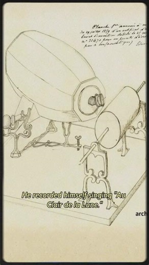 The day when the first ever sound recorded! #history