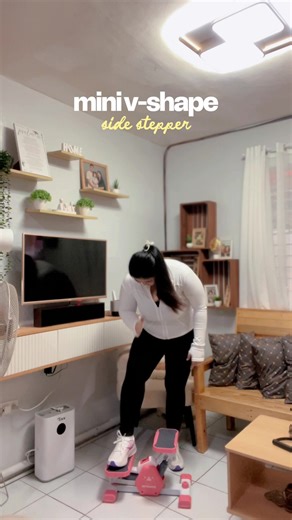 Start Your Fitness Journey at Home with the Mini V-Shape Side Stepper