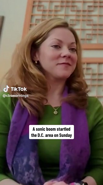 Fighter jets scrambling to intercept a small plane that entered restricted airspace over Washington, D.C. on Sunday caused a startling sonic boom that shook entire neighborhoods. The small plane eventually crashed.#news