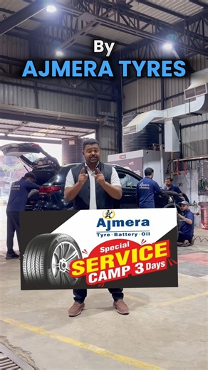 Shashank Gattewar (New Account) on Instagram: "Nagpur, it’s time to upgrade your ride 🚘🔥 Ajmera Tyres Service Camp is here, complete wheel care, alignment, balancing, nitrogen & fitting under ₹600! [ Nagpur, Nagpur Cars, Car Reels, Car Care, Wheel Alignment, Fitting, Nitrogen, Balancing, Ajmera Tyres, Smooth Ride ]"