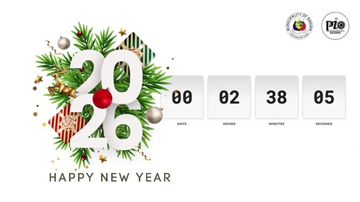 Philippines 2026 Countdown 🎇 New Year Countdown | Public Information Office Badian