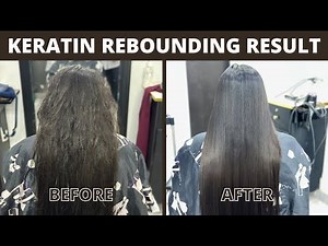 Keratin & Rebonding Hair Tutorial 💆‍♀️ | Step-by-Step Learning for Smooth, Frizz-Free Hair