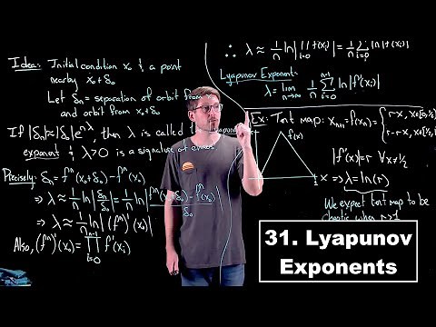 Lyapunov Exponents - Dynamical Systems | Lecture 31