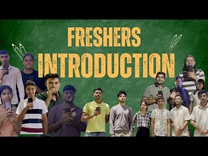 FRESHER'S INTRO | BATCH 2k28 | AIT PUNE | AIT FILM CLUB