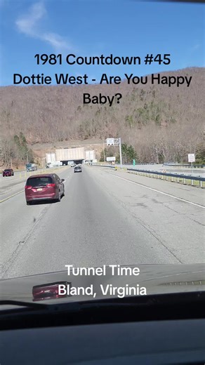 Top 100 Country songs of 1981 and views from my office #genx #cdtfamily #countdown #virginia #tunneltime #dottiewest