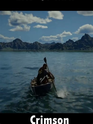 Hit the Map's edge. Weather changed. Water rose and A Giant Blue Whale ATE me! #CrimsonDesert #gaming