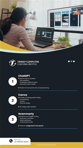 3 AI Tools Every Student Should Know in 2026 | ChatGPT, Canva, Grammarly #ai #coding #shorts