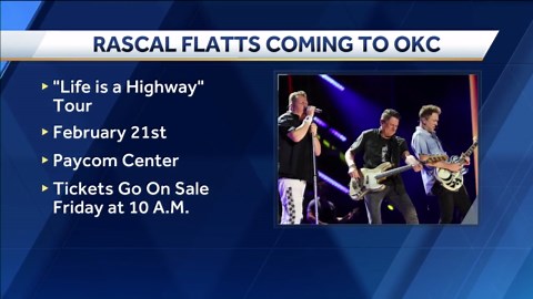 Legendary country stars Rascal Flatts announce OKC show