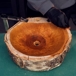 53K views · 159 reactions | How to make a sink from raw log | Bored Panda Art | Facebook