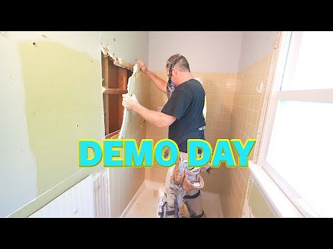 Bathroom Demo Day | PLAN LEARN BUILD