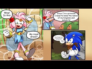 Princess Amy Rose Part 1 - Sonic Comic Dub (Sonic Boom)