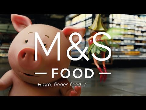 Percy Pig discovers our magical party food in store! | 2021 Christmas advert | M&S FOOD