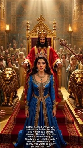 Queen Esther Risks Death to Save the Jews