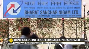 12 reactions | India's telecom operator #BSNL suffers a data breach, the hacker posted some data for sale on the dark web: Report Aditi Singh tells you more Watch more: wionews.com/videos | WION | Facebook