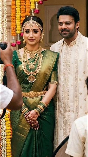 ప్రభాస్ తో త్రిష పెళ్లి 🥰 | Prabhas Trisha Wedding