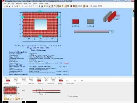 MasterSeries Masonry - Structural Design Software