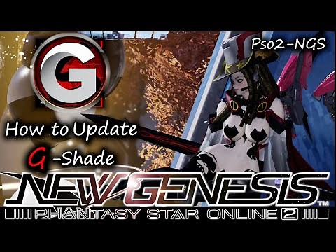 Pso2-NGS How To Update G-Shade. :) {OUTDATED}
