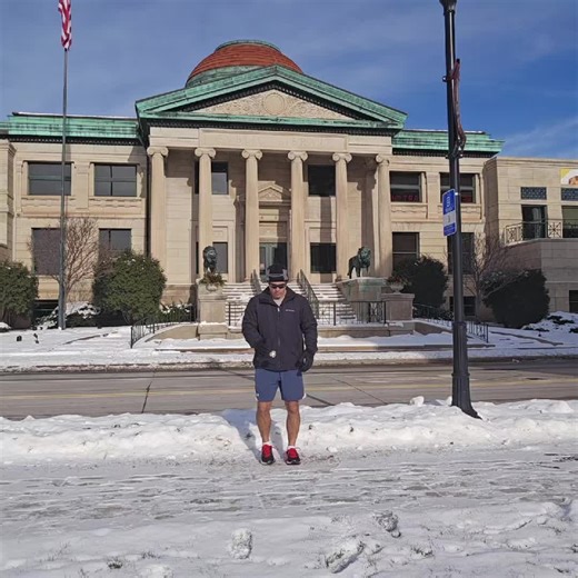 A quick video showing our Public Library which I always thought was a beautiful building. It opened on labor day in 1900 and the cool bronze lions on each side of the steps were sculpted in Italy by Gaetano Trentanove. They were gifted to the library by John Hicks in 1912. 😎🦁👍👊 #hackysack #footbag #fyp #foryoupage #fitness
