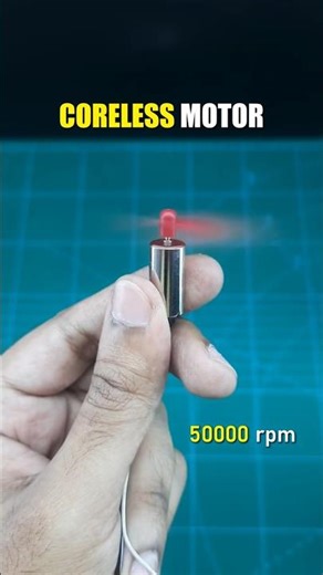 What is a Coreless Motor? Why Is It So Fast? #engineering