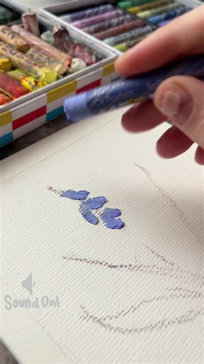 Exploring Oil Pastel Techniques for Relaxing Art ASMR