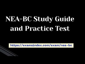 NEA-BC Study Guide and Practice Test