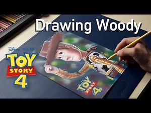 Drawing Woody (Toy Story)