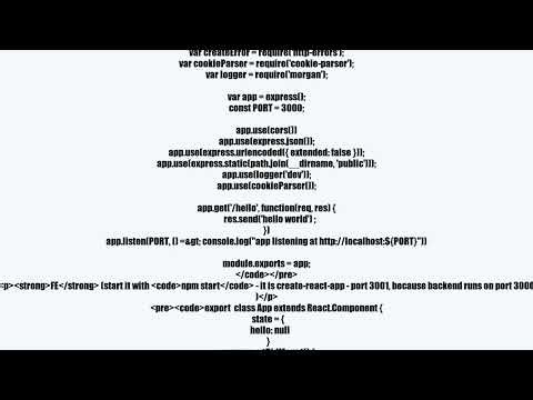 GET http://localhost:3000/hello 404 (Not Found)