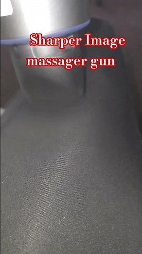 Testing out PP Pro massager gun.Sharper Image from Costco. Pretty good.
