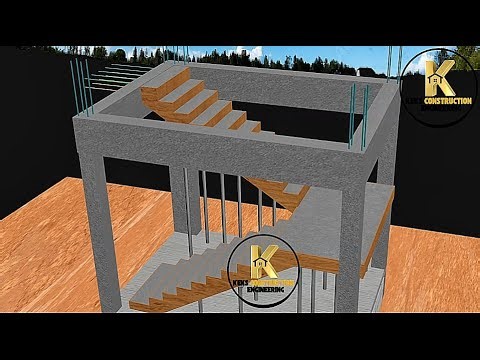 Staircase Reinforcement & Construction Details
