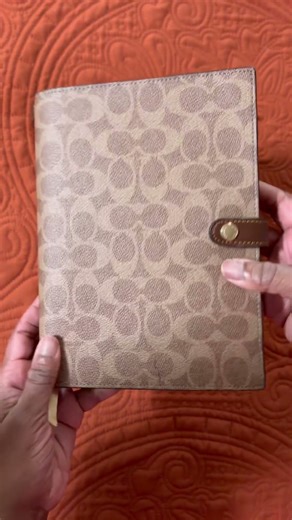 Coach Notebook & Pencil Case, Pen & Gear Notebook 😍 #plannercommunity @coach