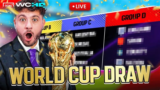 World Cup 2026 group-stage draw: Join GOAL's Front Three for an epic LIVE watchalong as England, Scotland, USMNT & more learn their fate | Goal.com Canada