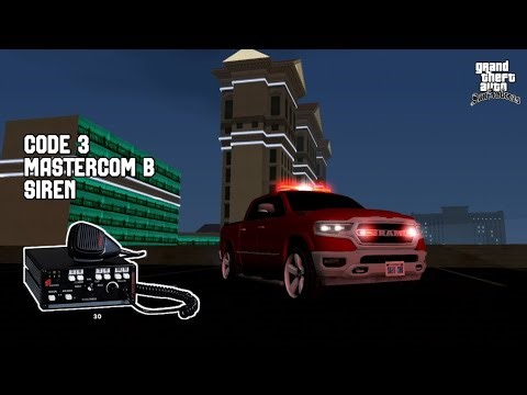 Code 3 MasterCom B Siren (Rumbler) | GTA:SA