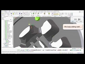 Automatic modeling of a hollow die from a 2D die drawing (EK-01)