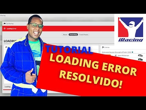 IRACING - TUTORIAL - LOADING ERROR RESOLVIDO