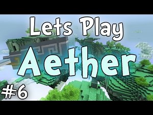 Minecraft Aether - Ep.6 " There's a Dungeon!!! "