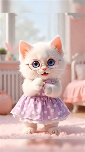 Kitten dance floor vibes #dancecat #catdance #catvideo