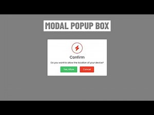 Create Popup Modal Box using HTML _ CSS | Alert Box in CSS ❤️ royaltutorials354