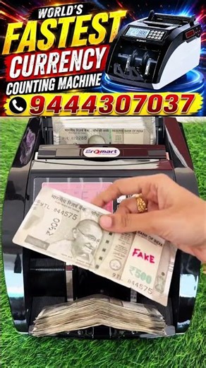 World’s Fastest Currency Counting Machine | Live Demo 2026 #fastest #cash #countingmachine #shorts