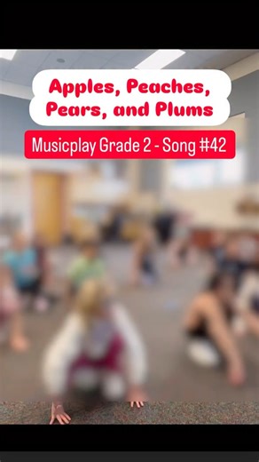 Stacy Werner | 🍎🍑🍐🍇 Apples, Peaches, Pears & Plums Song #46 on MusicplayOnline (Grade 2) A fun chant and movement activity to review months of the year... | Instagram