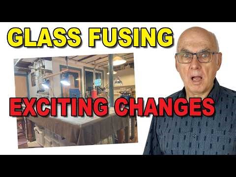 We've Updated our Glass Fusing Studio, and Made Some Exciting Decisions