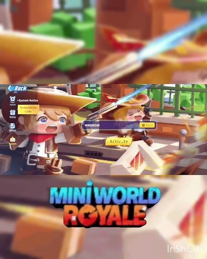 New Redemption Codes😍|| MINI WORLD ROYALE